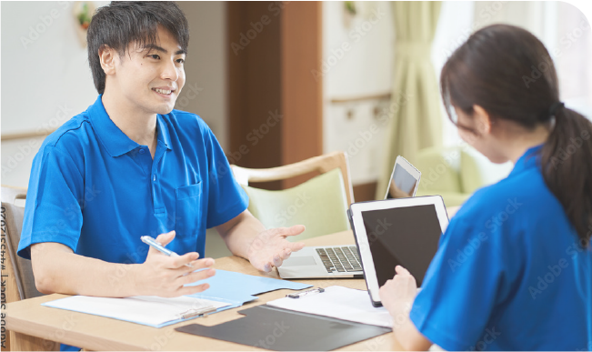 ナイスケア3つの魅力のイメージ