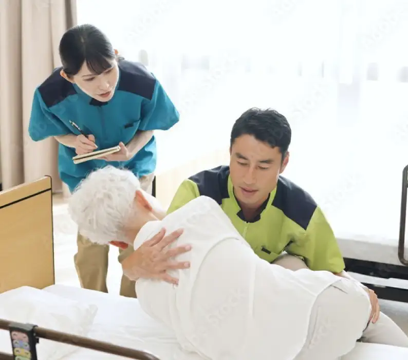 ナイスケアの人材育成研修のイメージ