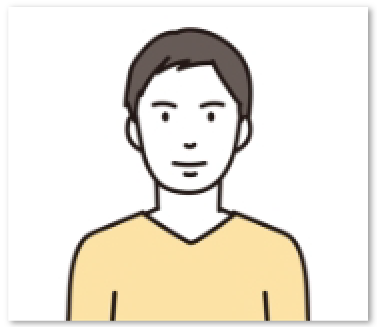 先輩の声イメージイラスト